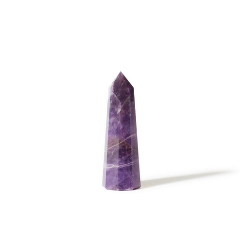 AMETHYST POINT HEALING •WISDOM•RELEASING STRESS