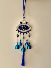 Load image into Gallery viewer, Evil Eye Wind Chime for Protection