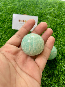 Amazonite Crystal Sphere