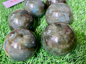 Labradorite Crystal Sphere