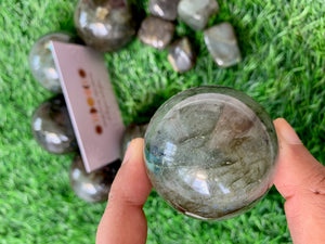 Labradorite Crystal Sphere