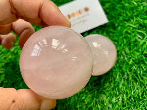 Rose Quartz Crystal Sphere