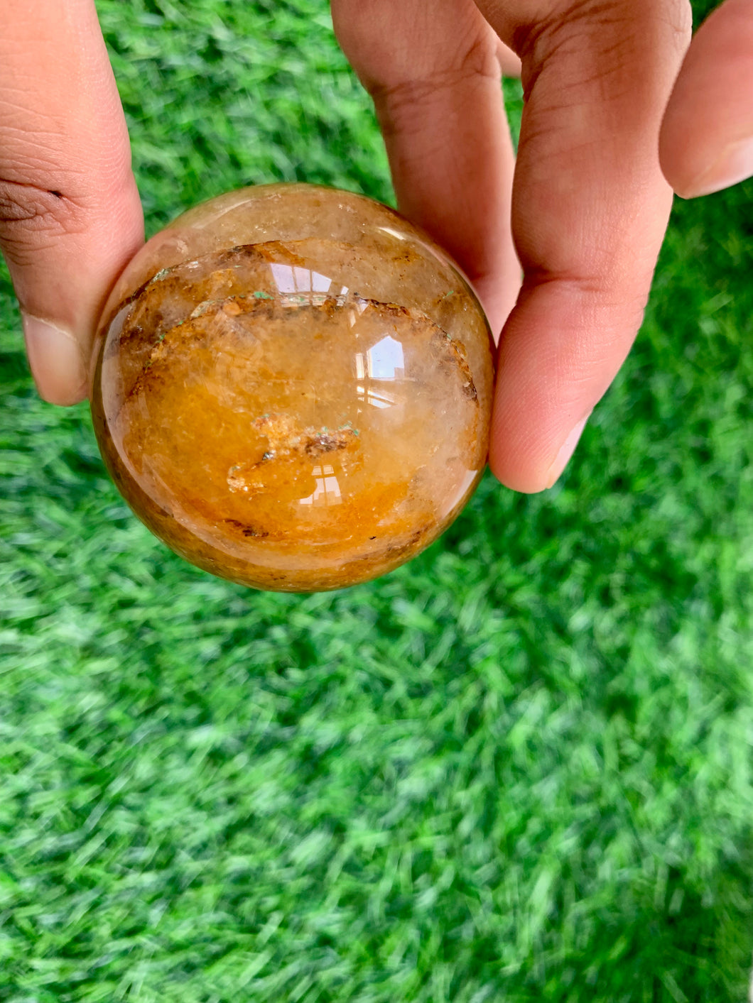 Citrine Crystal Sphere