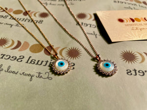 Evil Eye with Swarovski Pendant