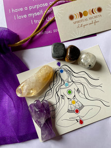 Yoga Empowering  Crystals Kit