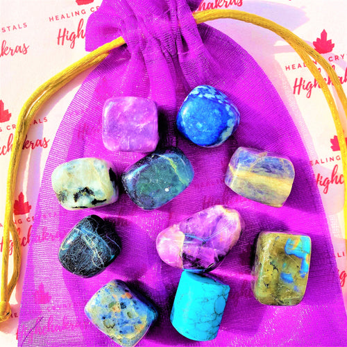 Third Eye / Intution Chakra Stones Kit