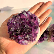 Load image into Gallery viewer, Large Amethyst Crystal Cluster (Benefits Physically, Mentally &amp; Spiritually)