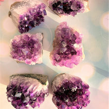 Load image into Gallery viewer, Large Amethyst Crystal Cluster (Benefits Physically, Mentally &amp; Spiritually)