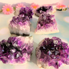 Load image into Gallery viewer, Large Amethyst Crystal Cluster (Benefits Physically, Mentally &amp; Spiritually)