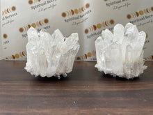 Load image into Gallery viewer, Natural Clear Quartz Cluster, AAA+ Crystal Cluster, Clear Quartz Point, Mineral Specimen, Healing Crystal