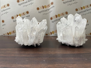 Natural Clear Quartz Cluster, AAA+ Crystal Cluster, Clear Quartz Point, Mineral Specimen, Healing Crystal