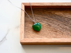 Jade Heart Necklace