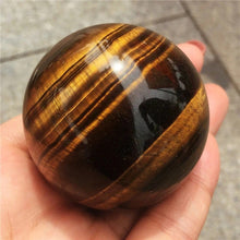 Load image into Gallery viewer, Tiger Eye Crystal Sphere