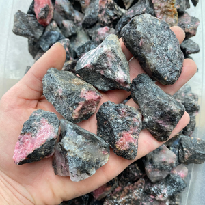 Rhodonite Rough Pocket Stone