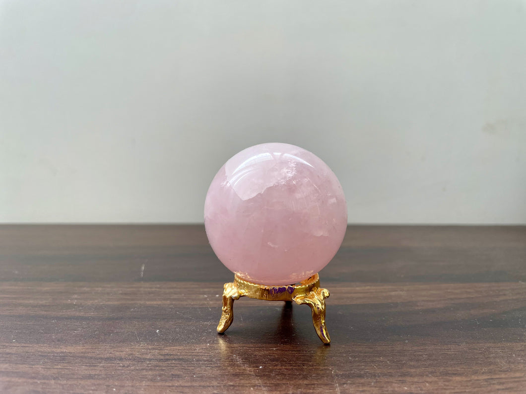 Rose Quartz Crystal Sphere