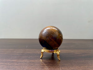 Tiger Eye Crystal Sphere